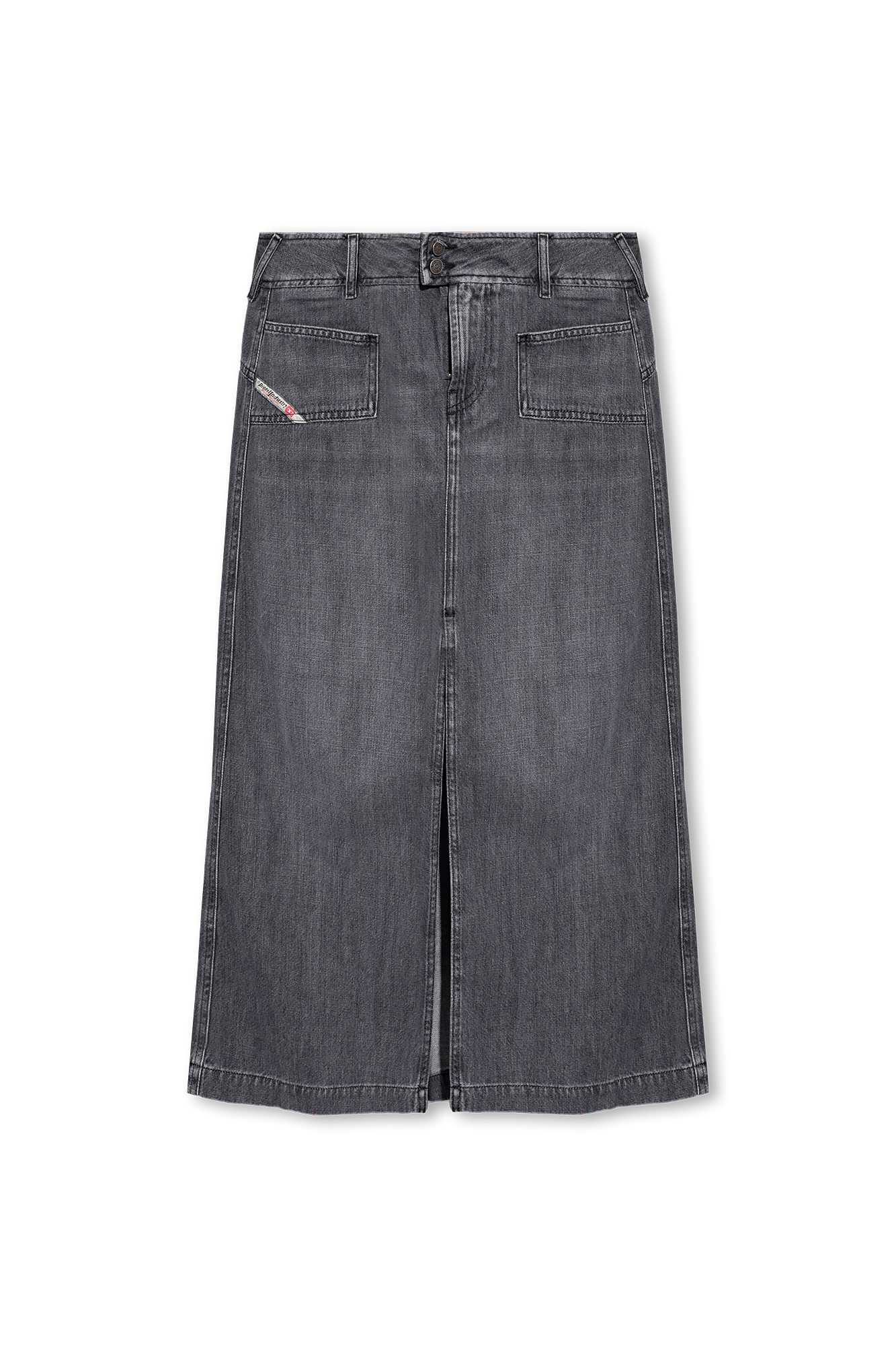 Grey 'DE-YINKA' denim skirt Diesel - SchaferandweinerShops Japan